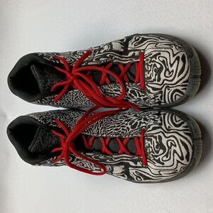 Nike Air Jordan Superfly 4 JCRD White Black Red